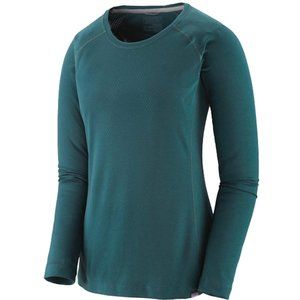 Patagonia Women's Capilene Midnight Crew XS Piki Green